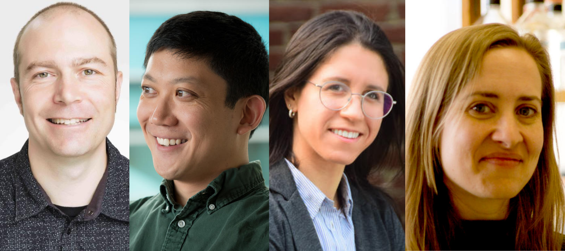 Professors Jonathan Snow, JJ Miranda, Allison Lopatkin, and Jennifer